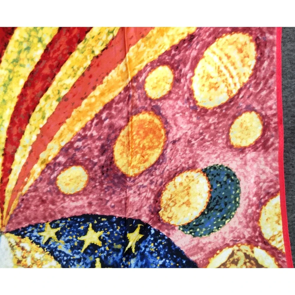 The Metropolitan Museum Of Art 100% Silk Scarf Signac Feneon Kaleidoscope Japan